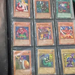 Yu-Gi-Oh card lot binder full of cards alot of original cards - Image 1