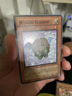 Yugioh Winged Kuriboh GX1-EN002 Super Rare Gx Duel Academy Gba Promo HP - Image 4