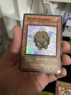 Yugioh Winged Kuriboh GX1-EN002 Super Rare Gx Duel Academy Gba Promo HP - Image 5