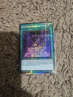1ST EDITION BOND BETWEEN TEACHER AND STUDENT STARLIGHT RARE RA05-EN061 YUGIOH - Image 1
