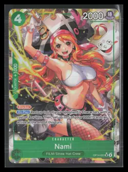#OP14-031 Nami (Alternate Art) The Azure Sea's Seven 🔥 - Image 1