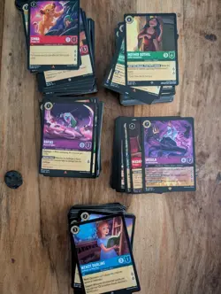 Disney Lorcana Sets 1-4 Bulk Job Lot. Common. Uncommon, Rare. SR & legendaries - Image 1