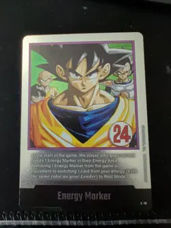 E-78 Energy Marker Manga Booster 02 Dragon Ball Super Fusion World NM/M GOKU - Image 1