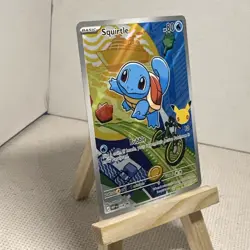 First Partner Illustration Squirtle Promo Full Art Holo 039 Pokemon TCG - Image 3