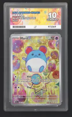 Pokemon TCG: Ascended Heroes - Marill 232/217 ACE 10 💎 (FLASH SALE 🔥) - Image 1
