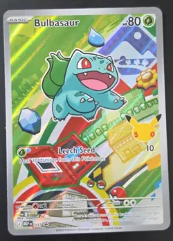 Pokemon TCG 30th Anniversary First Partners Illustration Promo Kanto Set NM - Image 2
