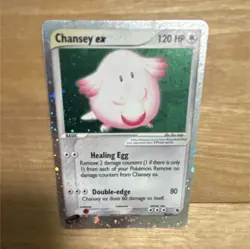 Pokemon Chansey ex 96/109 EX Ruby & Sapphire Holo EX 120 HP Trading Card - Image 1