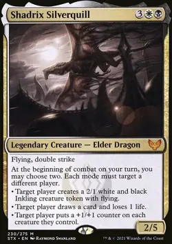 Shadrix Silverquill - Strixhaven: School of Mages | MTG Card - Image 3