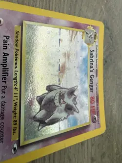 Sabrina's Gengar #14/132 Gym Heroes Holo Card - Image 3