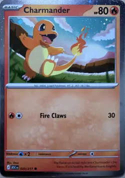 Charmander - (Cosmos Holo) Holo Common Miscellaneous Cards & Products 020/217 N - Image 1
