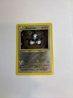 Pokemon TCG Magneton Neo Revelation Holo Card 10/64 - Image 4