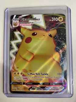 Pikachu VMAX - 044/185 - Pokemon Vivid Voltage Sword & Shield Ultra Rare Card NM - Image 3
