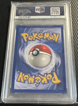 1999 Pokemon 1st Edition Aerodactyl Holo PSA 8 Card #1 - Clean Holder - Image 2