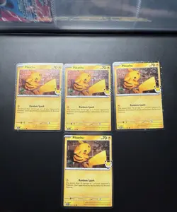 Pikachu 051/162 2026 Pokemon Day - 30th Anniversary Stamped Promo Card NM - Image 2