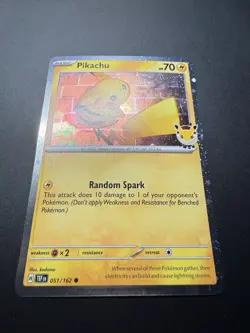 Pikachu 051/162 2026 Pokemon Day - 30th Anniversary Stamped Promo Card NM - Image 3