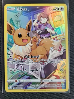 Pokemon Card Eevee Brilliant stars TG11/TG30 MP - Image 1