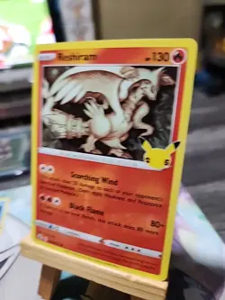 Reshiram #002/025 Celebrations Holo Rare Pokemon TCG Card - Image 2
