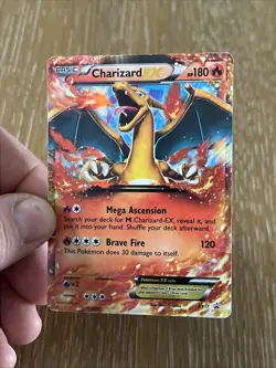 Charizard EX XY17 Black Star Promo 2014 Pokemon TCG Card - Rare Card MP - Image 2