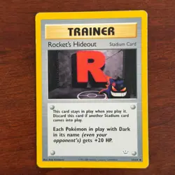 Rocket's Hideout 63/64 Uncommon Neo Revelation Pokemon Card - Image 1