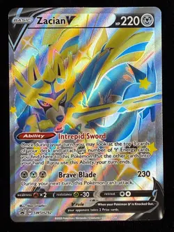 Zacian V (Shiny) - Holo Promo SWSH: Sword & Shield Promo Cards SWSH292 NM - Image 1