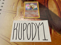 Pokemon Light Arcanine 12/105 Neo Destiny Card - HP/Damaged - Holofoil HP/DMG - Image 1