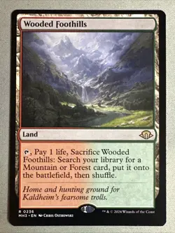 MTG / Wooded Foothills / MH3 / #236 / Regular / Rare / NM - Image 1
