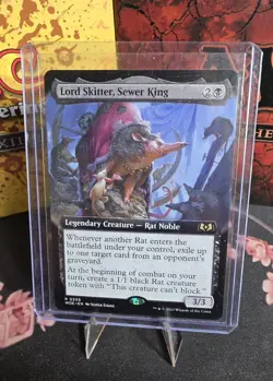 Lord Skitter, Sewer King (Extended Art) Wilds of Eldraine Regular - Image 1
