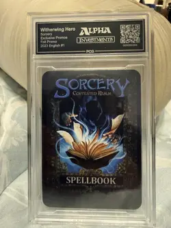 Alpha Investments Sorcery Witherwing Hero Foil Promo PCG 9 Exclusive Promo - Image 2