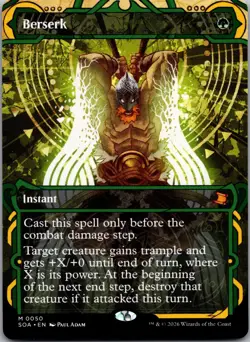 Berserk 50 Secrets of Strixhaven: Mystical Archive Magic: The Gathering NM - Image 1