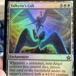 Valkyrie's Call #0027 Foundations FOIL NM - Image 3