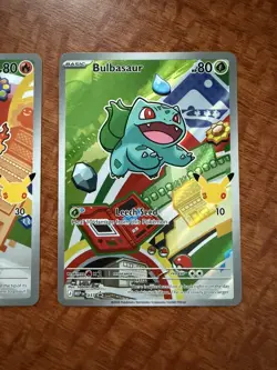 Pokemon First Partner Illustration MEP Bulbasaur Charmander Squirtle 037 038 039 - Image 2