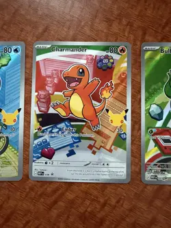 Pokemon First Partner Illustration MEP Bulbasaur Charmander Squirtle 037 038 039 - Image 5