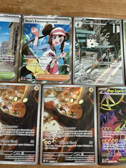 Pokemon TCG SIR & Full Art Card Lot (7ea, All Mint Condition) - Image 3