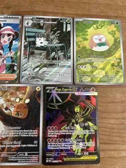 Pokemon TCG SIR & Full Art Card Lot (7ea, All Mint Condition) - Image 4