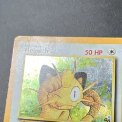 Pokemon TCG Meowth Wotc Promo 10/53 Holo Promo 50 HP 2000 Scratch - Image 3