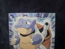 Topps Pokemon Blastoise #09 TV Animation Edition Non Foil Card - Red Logo - NM - Image 2