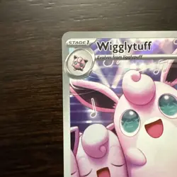 2025 Pokemon Phantasmal Flames Wigglytuff Illustration Rare #105/094 - Image 2