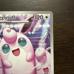 2025 Pokemon Phantasmal Flames Wigglytuff Illustration Rare #105/094 - Image 3