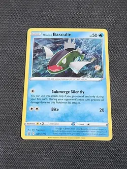 Pokemon Sword & Shield "Hisuian Basculin" SWSH273 / Black Star Promo / Near Mint - Image 1
