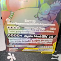 Pokemon Eevee & Snorlax GX TAG TEAM Secret Rare Holo 191/181 SM Team Up English - Image 2