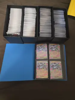 ~2000 Massive Pokemon Card Bulk Lot With Full Binder - Image 1