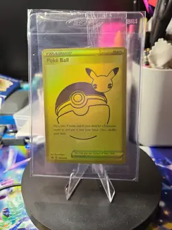Sealed Trainer Poke Ball SWSH146 Gold Holo Promo Pokemon Card 25th Pokeball NM/M - Image 1