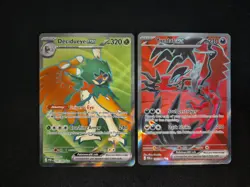 Pokemon Yveltal EX 105/088 & Decidueye Ex 100/088 Perfect Order Lot Of 2 FA Nm - Image 1