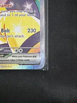 2025 Pokemon JTG EN Iono’s Bellibolt Ex 183/159 Special Illustration Rare Holo - Image 4