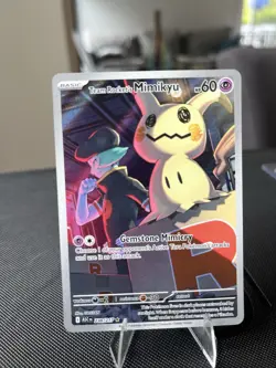 ‼Team Rocket’s Mimikyu 238/217 Ascended Heroes Pokemon TCG Full Art English - Image 1