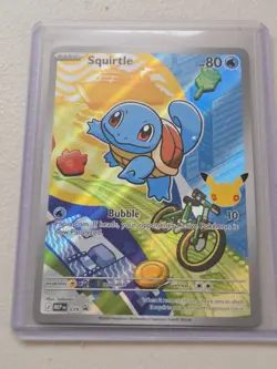 Pokemon Squirtle MEP 039 First Partner Illustration Promo NM - Image 1