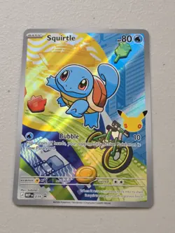 Pokemon Squirtle MEP 039 First Partner Illustration Promo NM - Image 2