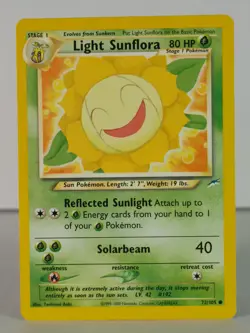Light Sunflora - Neo Destiny - 72/105 - singles - Pokemon TCG - C - Image 1