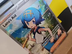 Pokemon TCG Lanas Aid 207/167 Ultra Rare Full Art Trainer Twilight Masquerade NM - Image 3