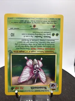 Pokemon TCG Venomoth Jungle 13/64 Holo Unlimited Holo Rare - Image 3